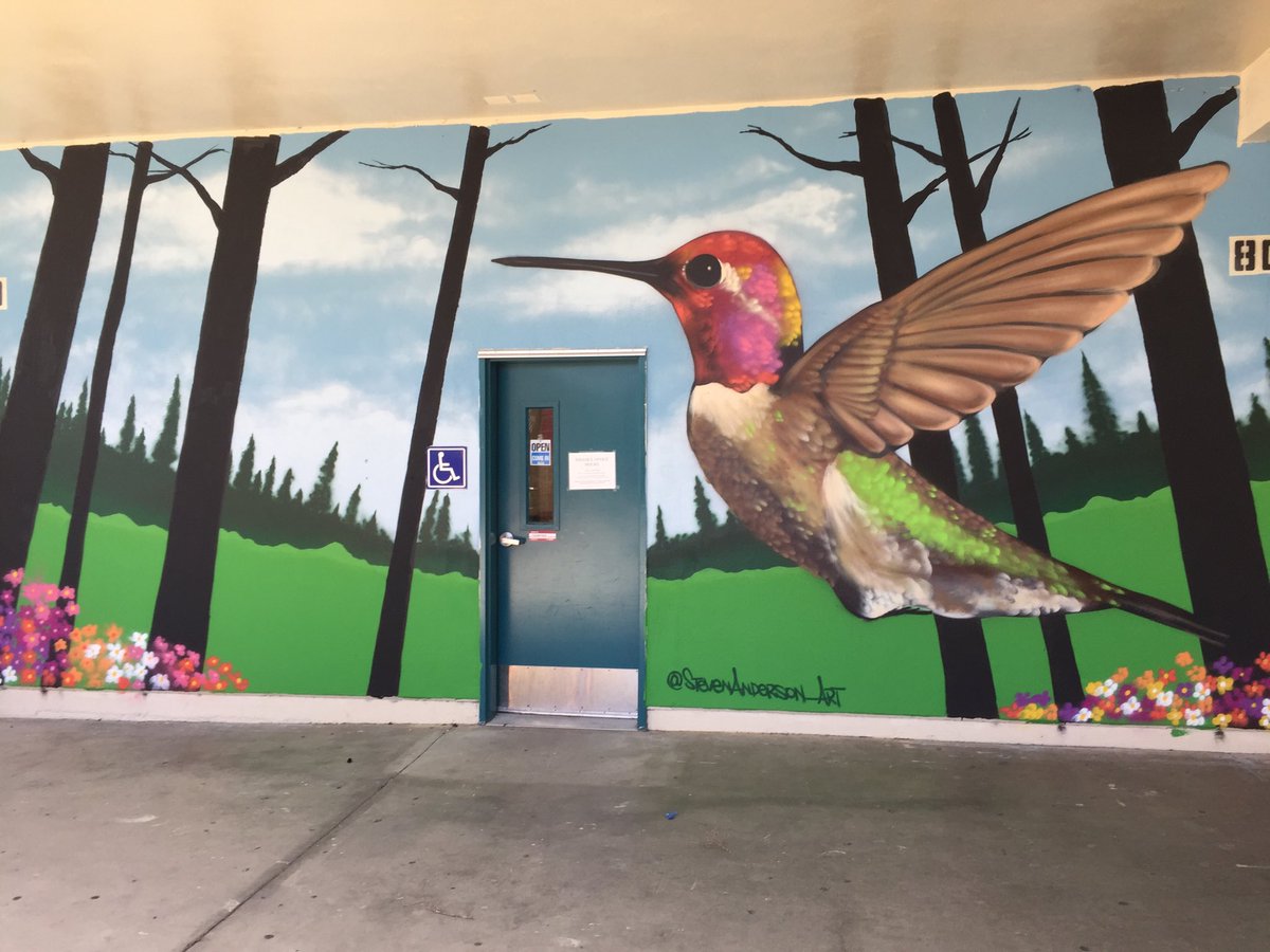 New CVHS Mural!!! Thank Ms. Adams, CVHS Library, students and The Dragon School!