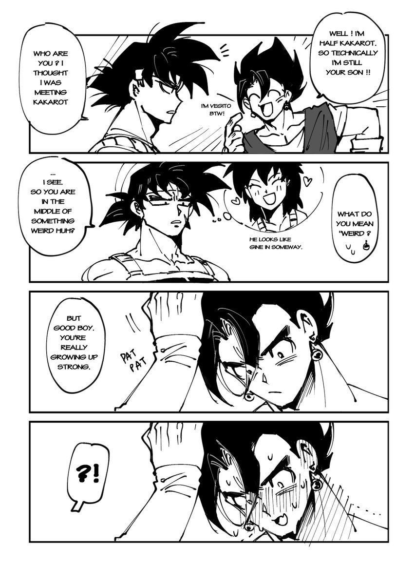 random comic U w U)~ Now I will go to bed. ??
Thanks @SpiritLoaf for helping me with dialogues ??? 