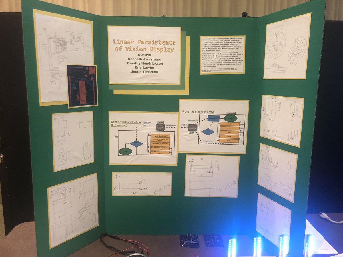 NDSU_COE_ECE's tweet image. Some interesting projects at the Senior Design Expo today. #GoBisonEngineering #ECEItsACircuitsLife