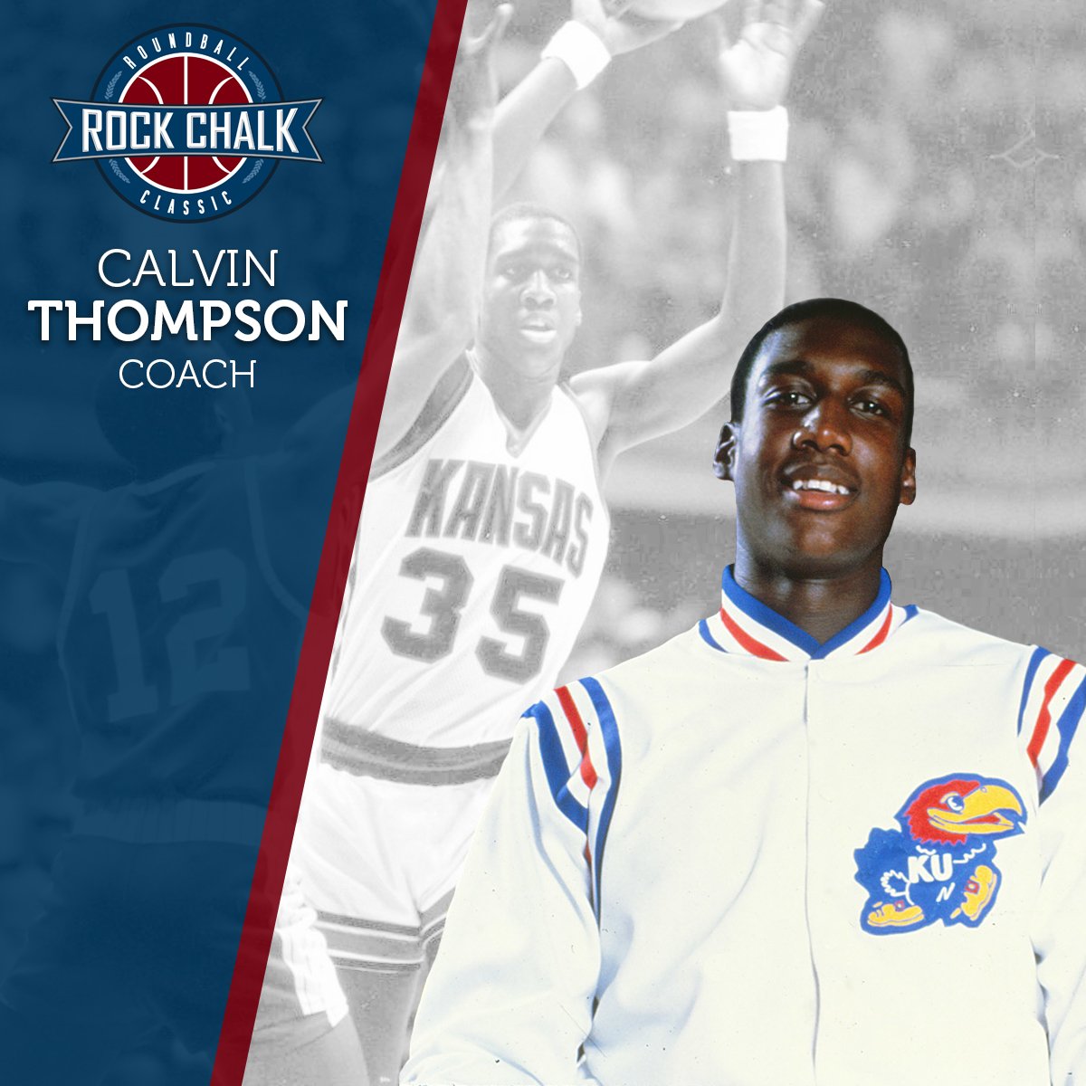 Back coaching his 11th Roundball Classic is a member of the 1986 Final Four team and current Head Coach of the Topeka Sizzlers, Calvin Thompson!