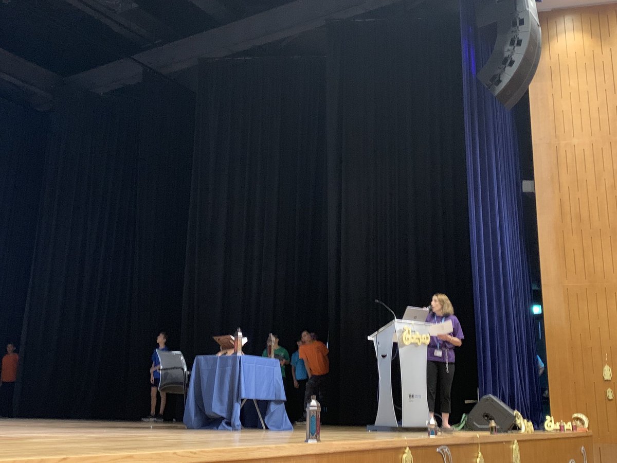 nohabish's tweet photo. Kicking off Ramadan Festivities with a beautiful MS Assembly ❤️ Starting with a fun Ramadan quiz, info and Q&A session #YearofTolerance #Ramadan #IslamicEd @gems_daa @GEMS_ME #RamadanFridge @KHDA https://t.co/nP85NaEO0h