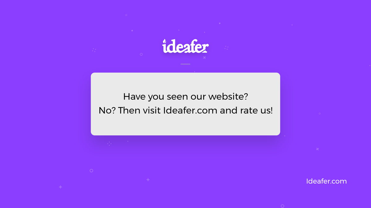 IdeaferStore tweet picture