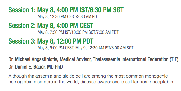 BioRadDiag's tweet photo. #Test2Control Join us #May8 for #WorldThalassemiaDay #InternationalThalassaemiaDay for a free webinar with #TIF and #Harvard KOLs. Register today: https://t.co/5j5o3GrPSL https://t.co/2CUnzHqZzL