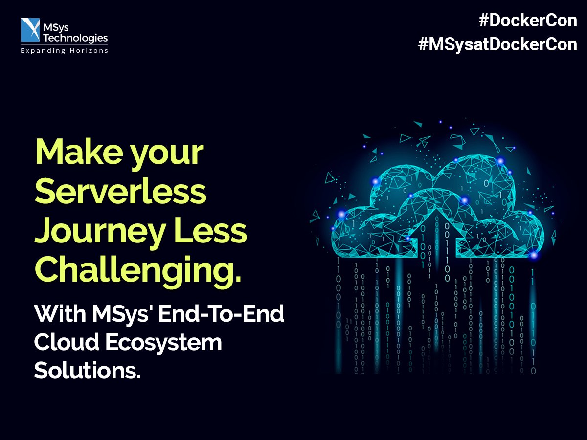 AziroTech's tweet image. #DockerCon #DockerCon2019 #Docker #Container #Enterprise #MSysSolution #MSysatDockerCon