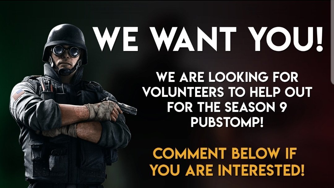 R6SC_SG's tweet photo. ⚠️ATTENTION SIEGERS!⚠️
We are looking for outgoing individuals who think they can step up and volunteer as helpers for the upcoming Season 9 Milan Pubstomp on ⚠️18 MAY 2019⚠️
in 🇸🇬SINGAPORE!🇸🇬
🆘️RETWEET THIS!🆘️
#R6SC #Rainbow6Siege #r6s #Singapore https://t.co/uHPcrZfMHP https://t.co/kt1FuBYwPX
