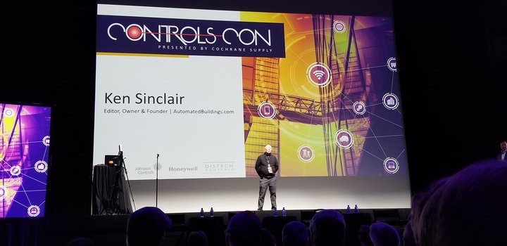 optigonetworks's tweet image. Excited to hear from fellow British Columbian @Ken_Sinclair from @AutomatedBldgs! Great keynotes here at @ControlsCon 2019 #ControlsCon