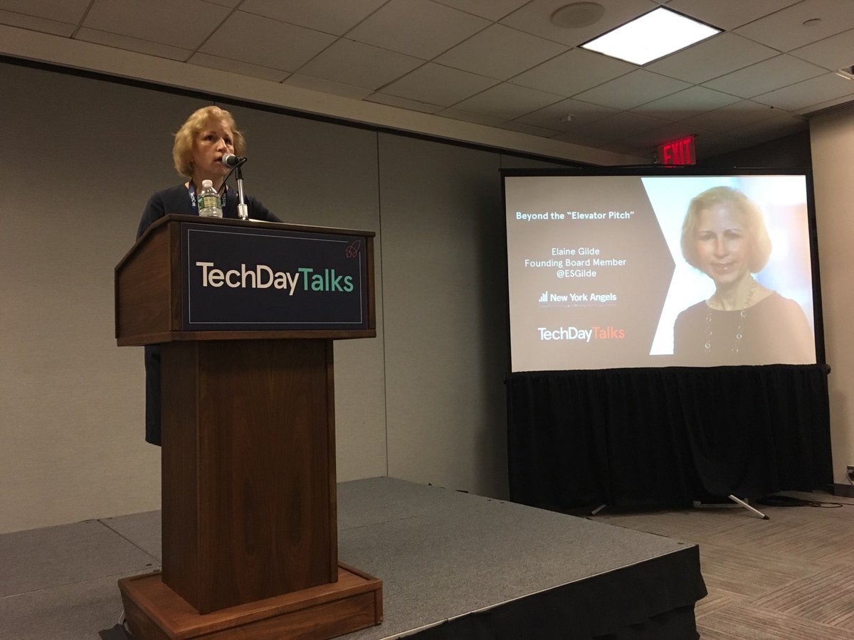 TheNYAngels's tweet image. We&apos;re at #TechDay watching @TheNYAngels @ESGilde at #TechDayTalks