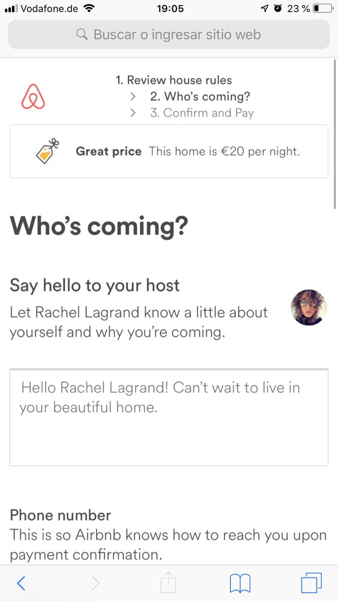<a href="/wunderflats/">Wunderflats</a> I denounce this host! #Berlin Rachel Lagrad  airbnb.com-request-room9841785.eu/booking/listin… with this Mail: mailto:rachellagrand@immopropertyeu.com q