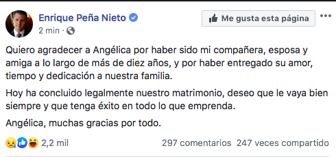 EME_IE's tweet photo. Esta publicación se merece el hashtag #SituacionesIncomodasEnLaVida ¿verdad @EPN? expresidente y su exgaviota #Comunicación #RedesSociales #Digital https://t.co/wYPjZAD9Rk