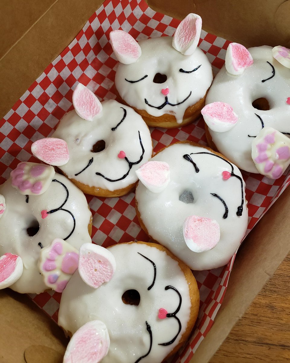 We would like to thank @irenesholydonuts for providing us with these beautiful cat donuts🐱🍩 We look forward to working with you in the near future!