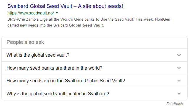 randfish's tweet photo. I'd been pondering why Google includes "People Also Ask" boxes in such a high # of results (~80% according to Mozcast). Then it hit me... Solving the searcher's problem may be GG's mission, but driving more searches is their financial incentive. 🙃 https://t.co/lRzIXcxDAi