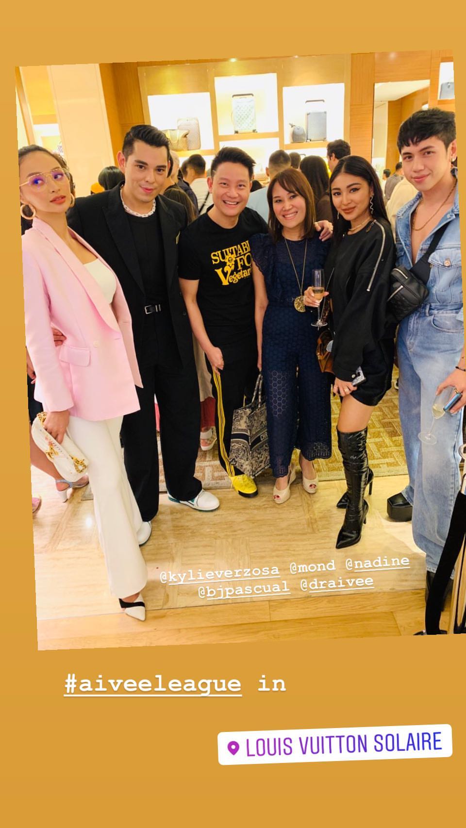 WELOVEJADINE OFFICIAL on X: #AiveeLeaguers in Louis Vuitton