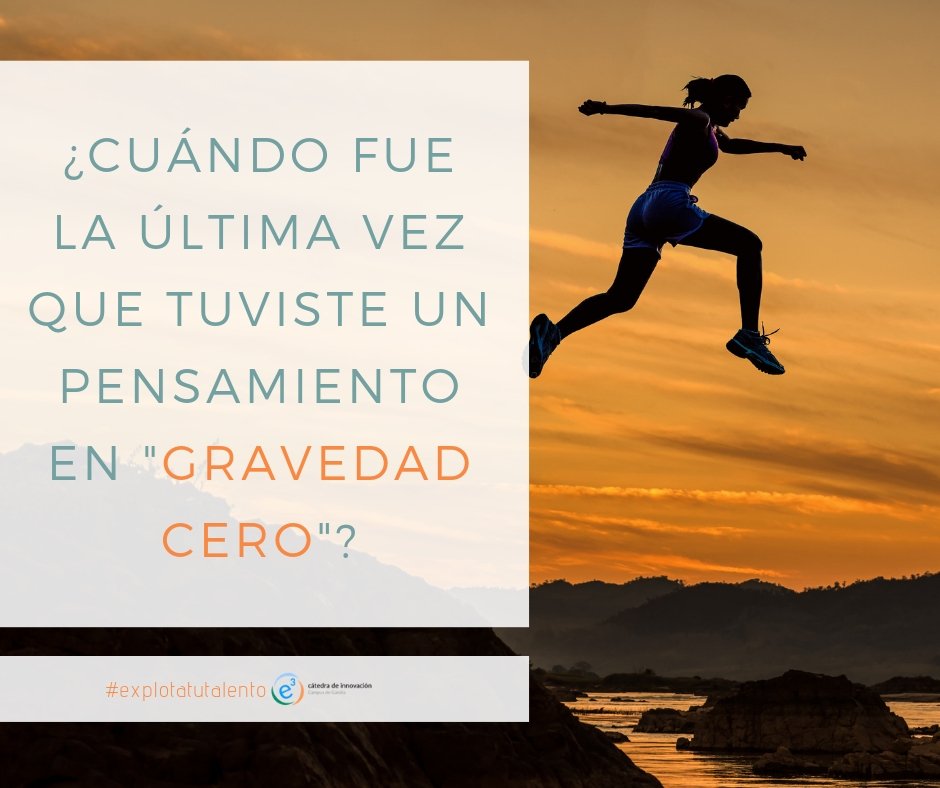 CampusJump's tweet photo. Salir de nuestra comodidad mental es la esencia del pensamiento de gravedad cero.
😉 ¡Con tu Talento Creativo entrarás en este estado para tu siguiente salto!
😊 Aquí: https://t.co/96lkmMKjuG
#JuevesDisruptivos #TalentoCreativo #ExplotaTuTalento https://t.co/9AkcmFLNtg