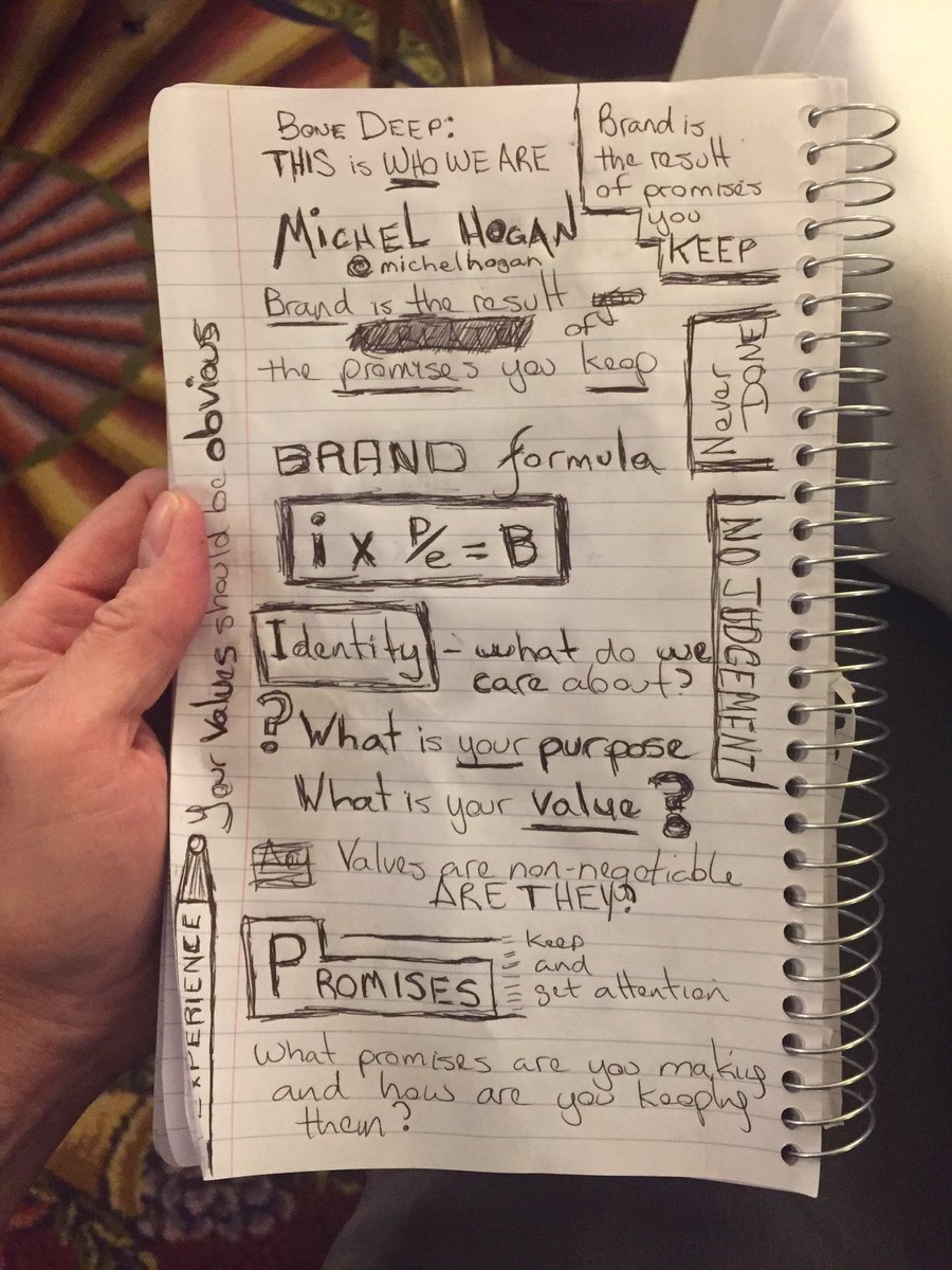 Dean_Broughton's tweet photo. Brand integrity/trust at core of @michelehogan talk at #bcamaVISION https://t.co/VuyXaLoBnJ