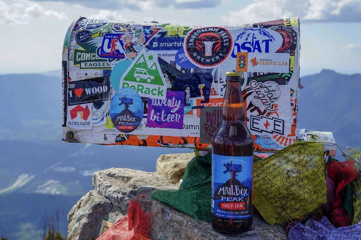 For the release of our Mailbox Peak Hazy IPA we decided to hike to the top of the actual Mailbox Peak. We couldn’t have asked for a better day to do it. What a wonderful place we live in. Cheers to this mountain and this awe-inspiring place.