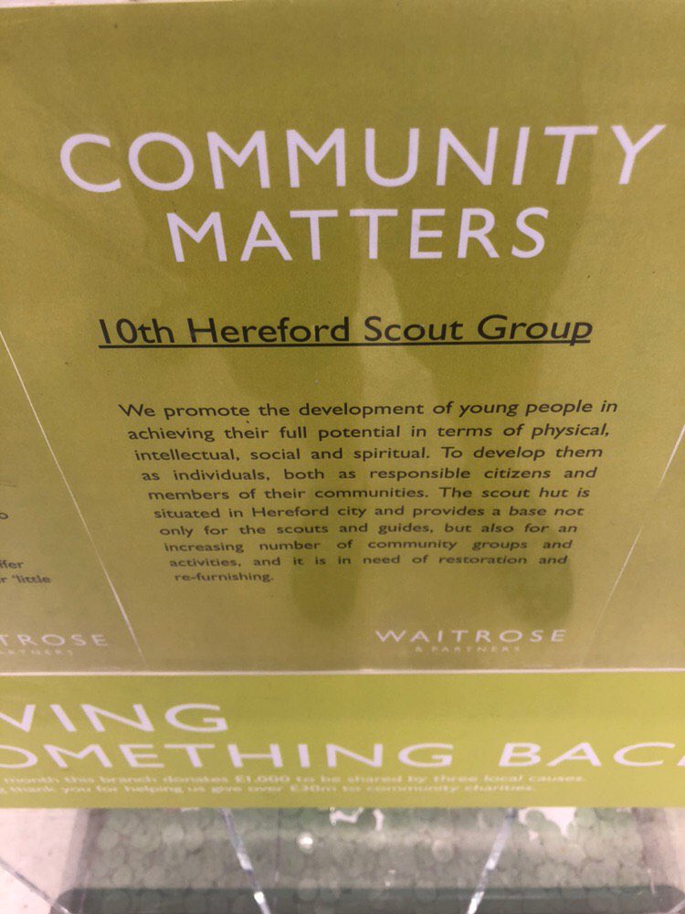Scouts 10th Hereford (Whitecross) tweet media
