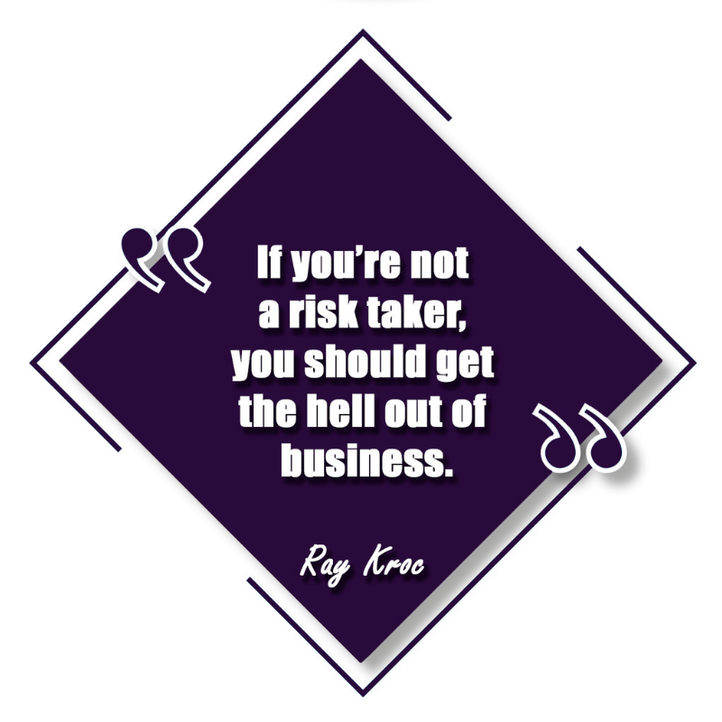 vavseusa's tweet photo. If you're not a risk taker you should get the hell out of business.
.
.
#VavseusaLLC
#Motivation
#HappyDay https://t.co/Z2OQe1LAXV