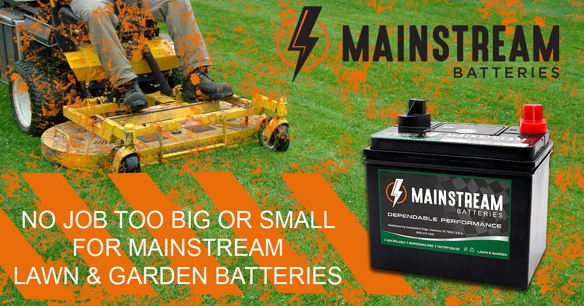 MainstreamBatts's tweet image. Mainstream Spring Sale! Ask your sales rep about our Lawn &amp;amp; Garden battery sale!

info@advancebattery.net

#springsale #lawn&amp;amp;garden #LawnCare #lawnmower