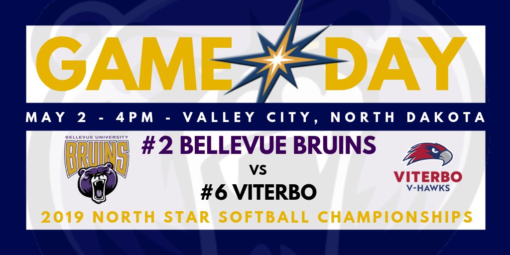 BruinsSoftball1's tweet photo. 🌟 North Star Championships 🌟
 - Round Two -

🕛: 4:00pm
🆚: #6 @viterbovhawks (16-28)
🏟: VCSU Complex
📍: Valley City, North Dakota
📺: https://t.co/YKyyuAwXj8
📊: https://t.co/msaCrM7afi…

@PlayNorthStar #BUsoftball ⁠ 🥎🐻 https://t.co/RLa427m4oT