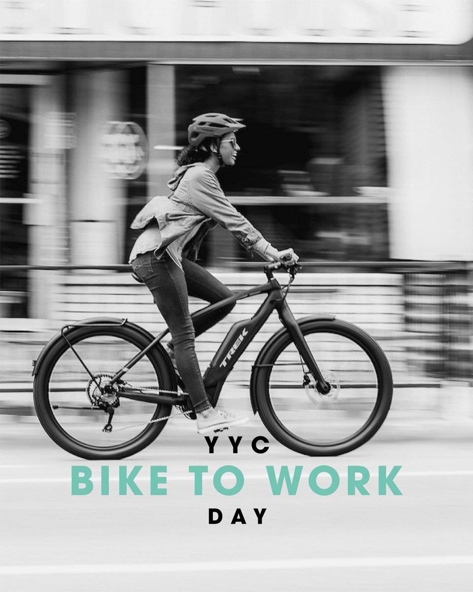 Calgary's Bike to Work Day is Tomorrow, will you be riding? 

We will be set up in Eau Claire and will have an energy stop on the North side of the Peace Bridge with snacks and refreshments.

Come say hi! Happy Riding! <a href="/BiketoWorkYYC/">Bike to Work Day Calgary</a>