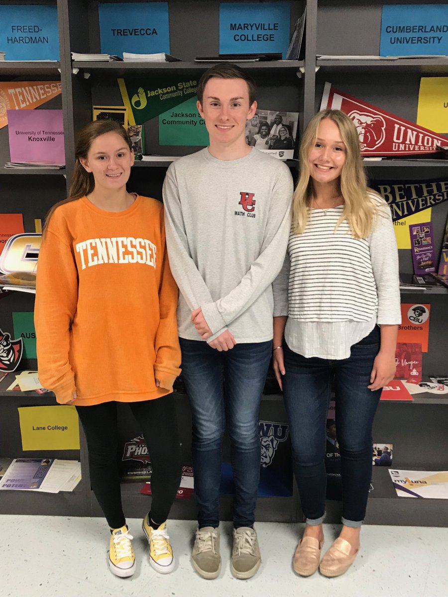 Congratulations to these seniors for being awarded the Hagan Scholarship! Elizabeth Daniels, Logan Lacy, and Delia McDevitt <a href="/hchsco2019/">HCHS Seniors</a>