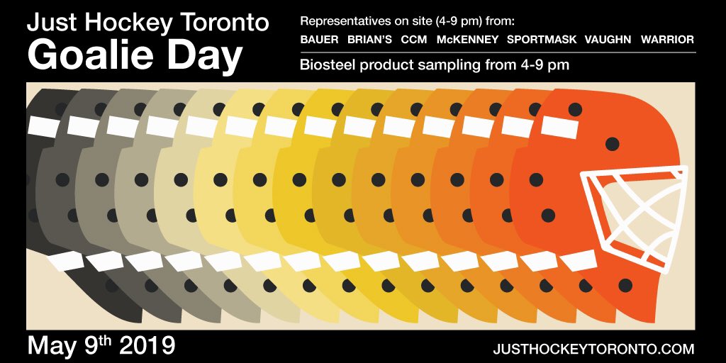 Our once a year massive goalie event is happening next week, we will be teasing some gear that will be available that day with some massive discounts on our Instagram story so stay tuned for that