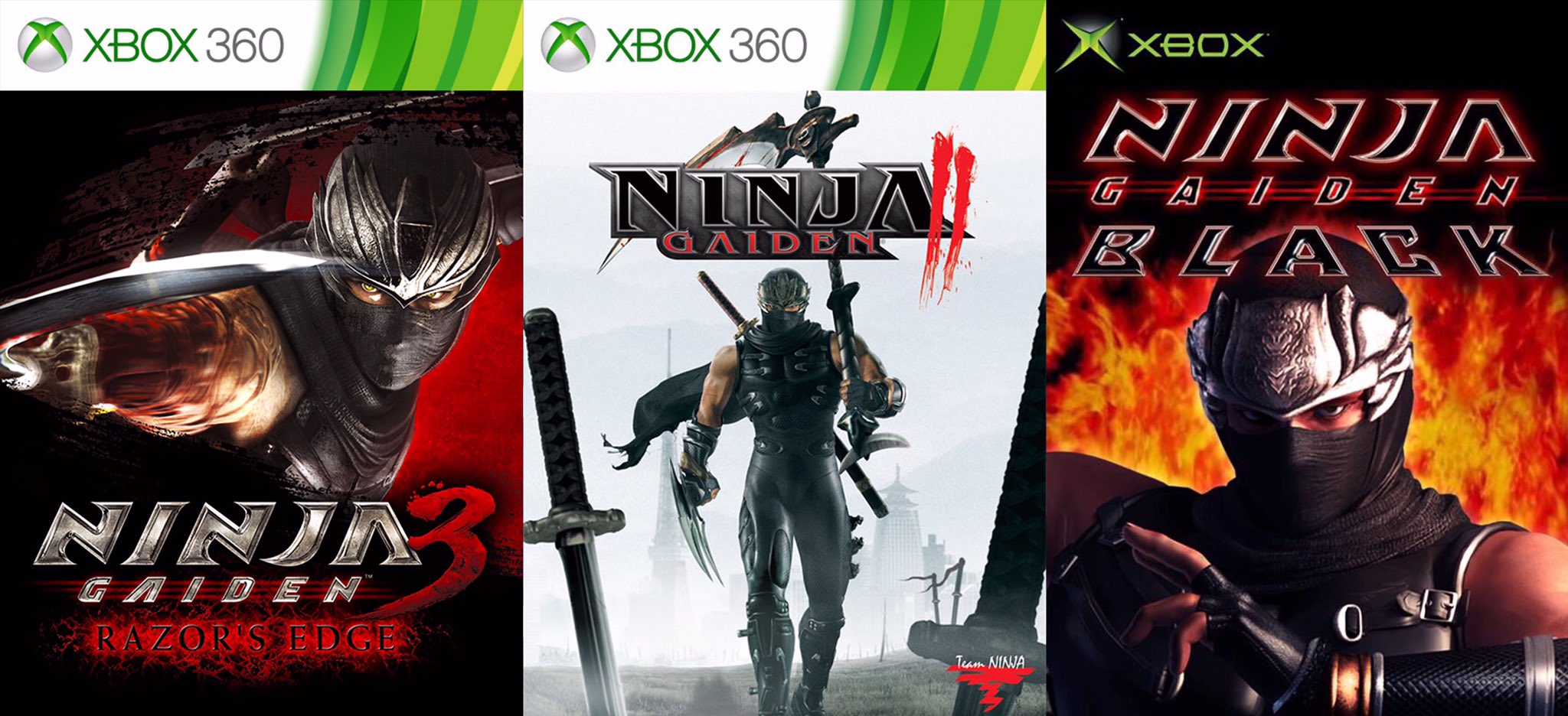 Team NINJA on X: "Play the entire Ninja Gaiden Trilogy available now on Xbox  One via backwards compatibility. Relive the journey of the Dragon Ninja,  Ryu Hayabusa, and the many difficult missions