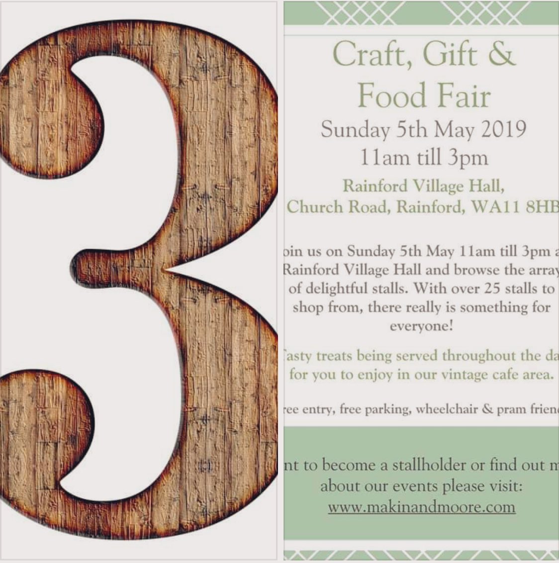 Just 3 days to go until our next Craft Fair...can you tell we’re a little bit excited?!

#sthelens #rainford #sunday