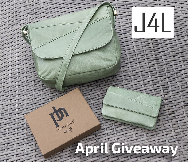 Last few days to ENTER  -J4L April Giveaway ends 5th May

Sage Green crossbody bag and matching purse in a soft leather 
ENTER -just4leather.co.uk/competition Good LUCK