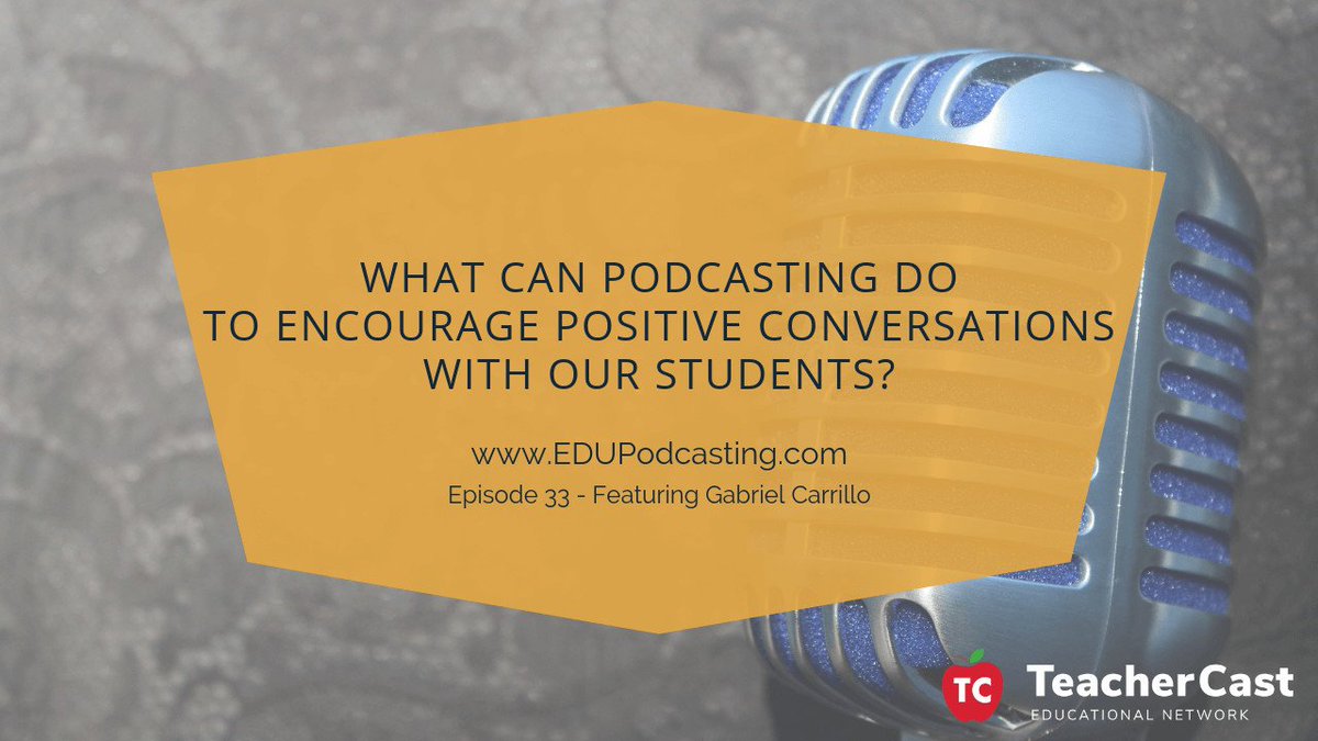PodcastingToday's tweet photo. How Can Podcasting Help us Create Meaningful Conversations With Our Students?
https://t.co/Jql7Uirlcf
#Podcasting #Podcast #LearnWithTC #ETCoach #ETCoaching #TechCoach #EdTech #EdChat #podcasts #episode #applepodcasts #googlepodcasts https://t.co/OuEFnaQRvi