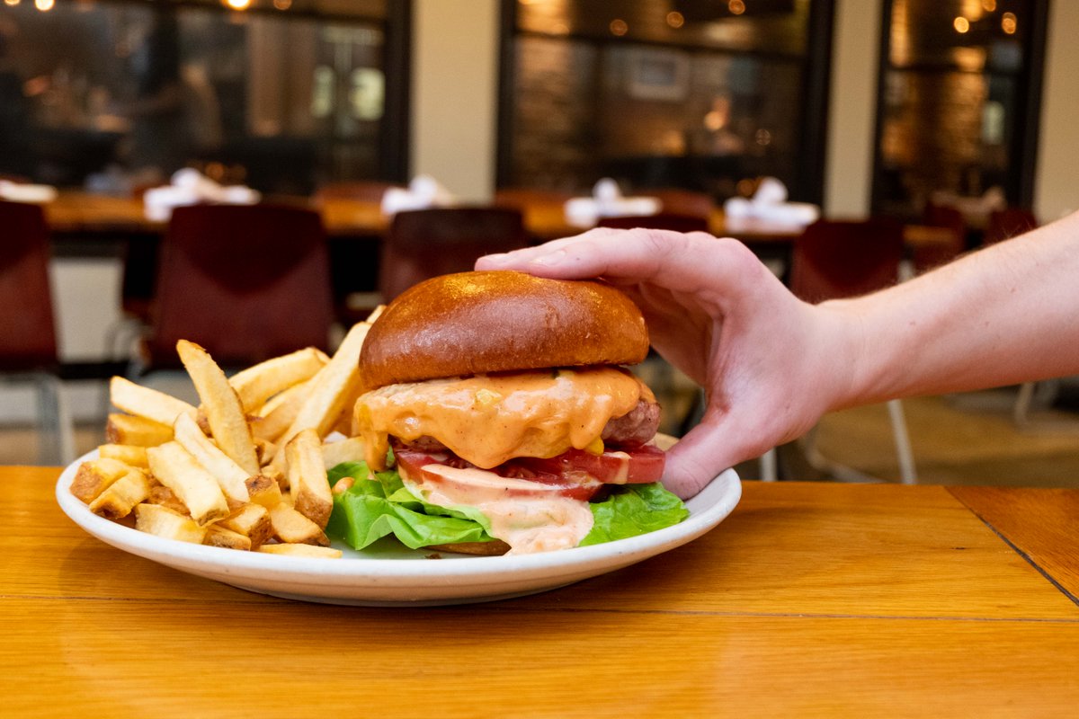 Who's hungry? Comment 🍔 below if you're craving our Mess Burger! ⬇️