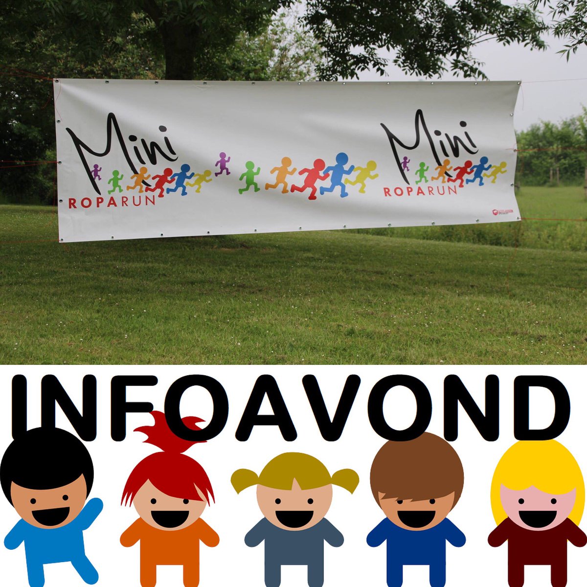 Miniroparunzvl's tweet photo. De Infoavond / briefing van de @Miniroparunzvl  editie #Terneuzen is op #7mei2019 om 19.30 uur . Locatie : #Marijkeschool in #Axel https://t.co/CGQhc2FuOG