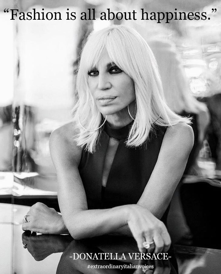 Happy birthday, Donatella Versace! 