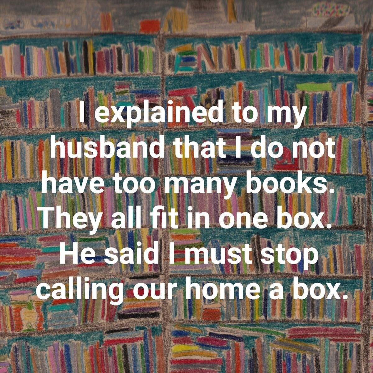 One box ain’t much! 🤷‍♀️ 😇

#bookworm #readerslife #readingcommunity #writersread #writingcommunity #ilovebooks