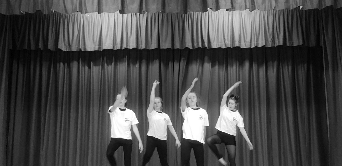 ArtsHya's tweet photo. My lovely year 11 dancers in their performance on a Monday, letโs hope the hard work pays off in the Summer when you get your results! #proud #performancepiece #btectechaward @hyndburnacademy @ArtsHya https://t.co/pjTRhpPteS