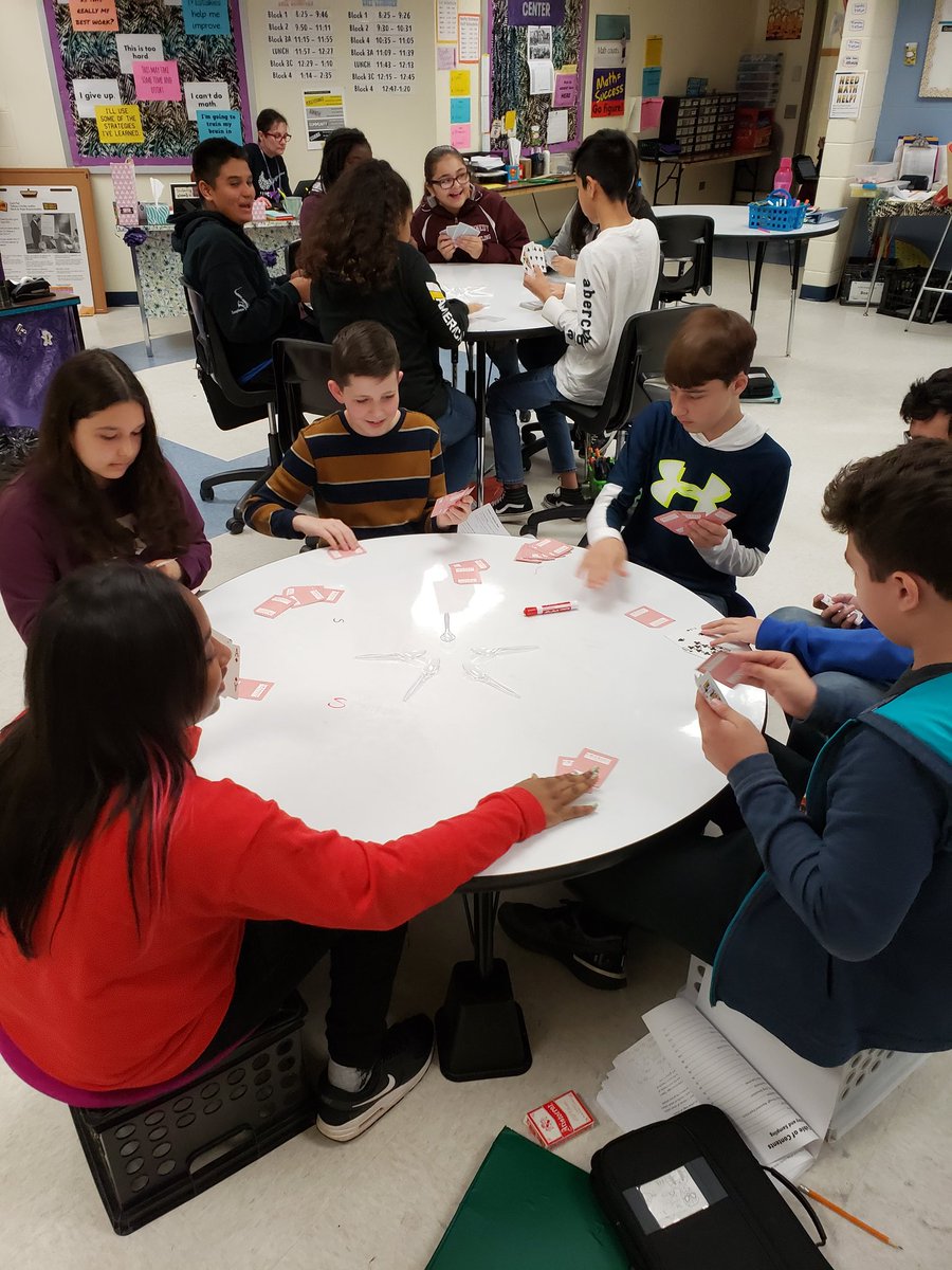 MathGuajardo's tweet photo. "G" means game day in math class. Whose up for a little spoons? #709math #vvsdmath @AVMVikings https://t.co/zdPPk1rDeN