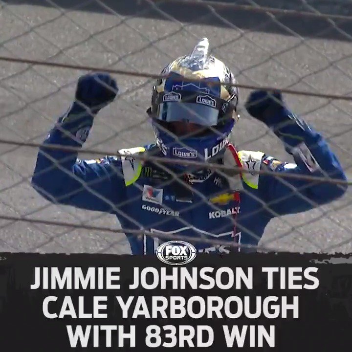 83 wins. 7 championships. Happy Birthday to Jimmie Johnson. 