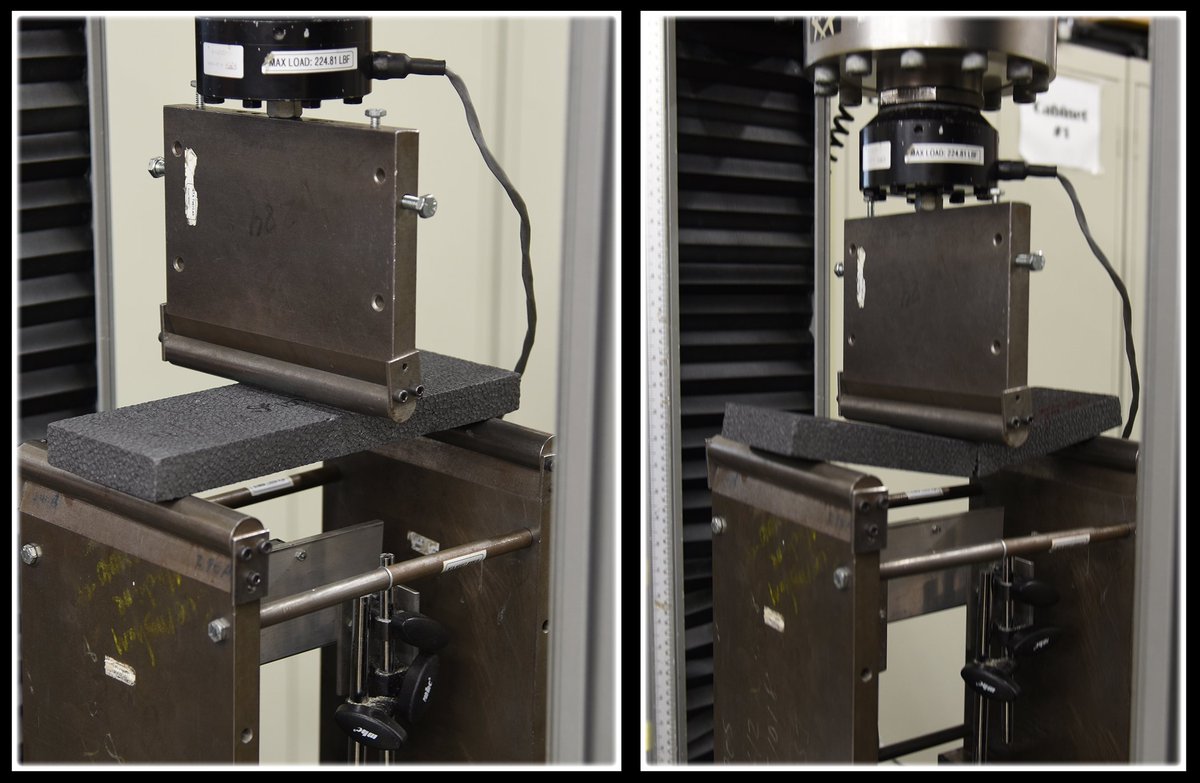 ICCNTA's tweet image. #NTA performs testing for breaking load and flexural properties of block-type thermal insulation per #ASTMC203 #buildingproducttesting #thermalinsulation