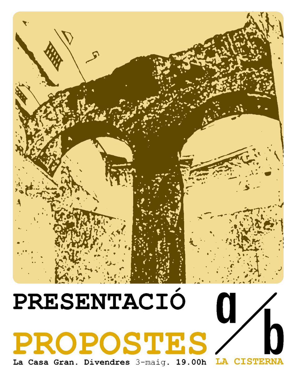 💧 Cisterna 💧
Després del procés obert a tota la ciutadania per treballar en les propostes d'accions en la cisterna de la Pobla de Vallbona, demà persentem els resultats en la Casa Gran a partir de les 19:00. Esperem vore-vos allà!