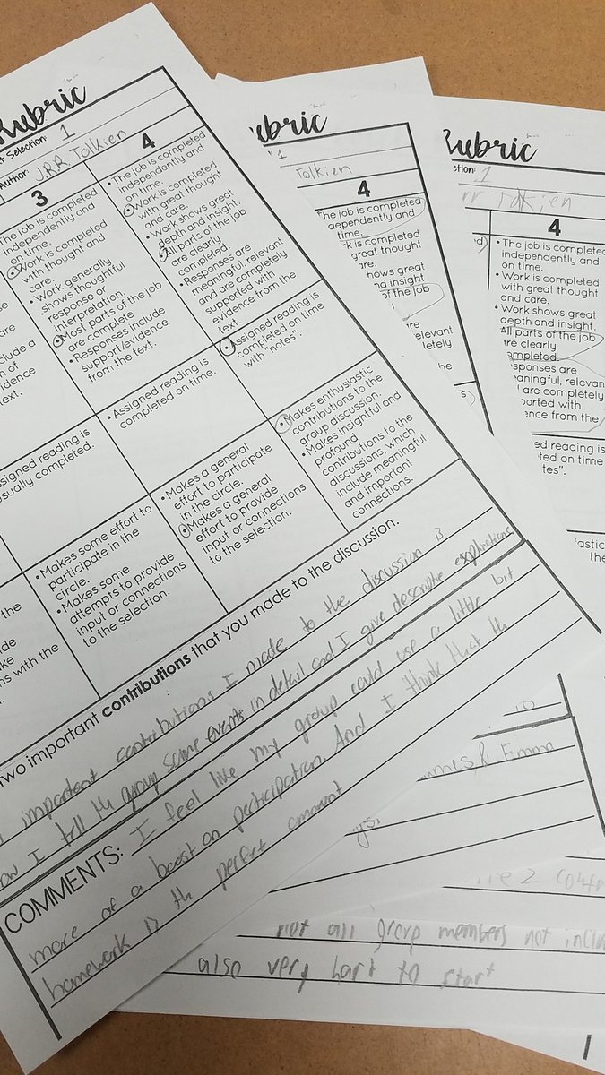 RSkidmoreQMS's tweet photo. How are the discussion groups going? What are YOU contributing? Ss took time to reflect, assess, and provide feedback today! #selfreflection #communication #honesty #QMS225 #QMSGold #QMSRocks @BellicoJesse https://t.co/EZUOPvJ30s