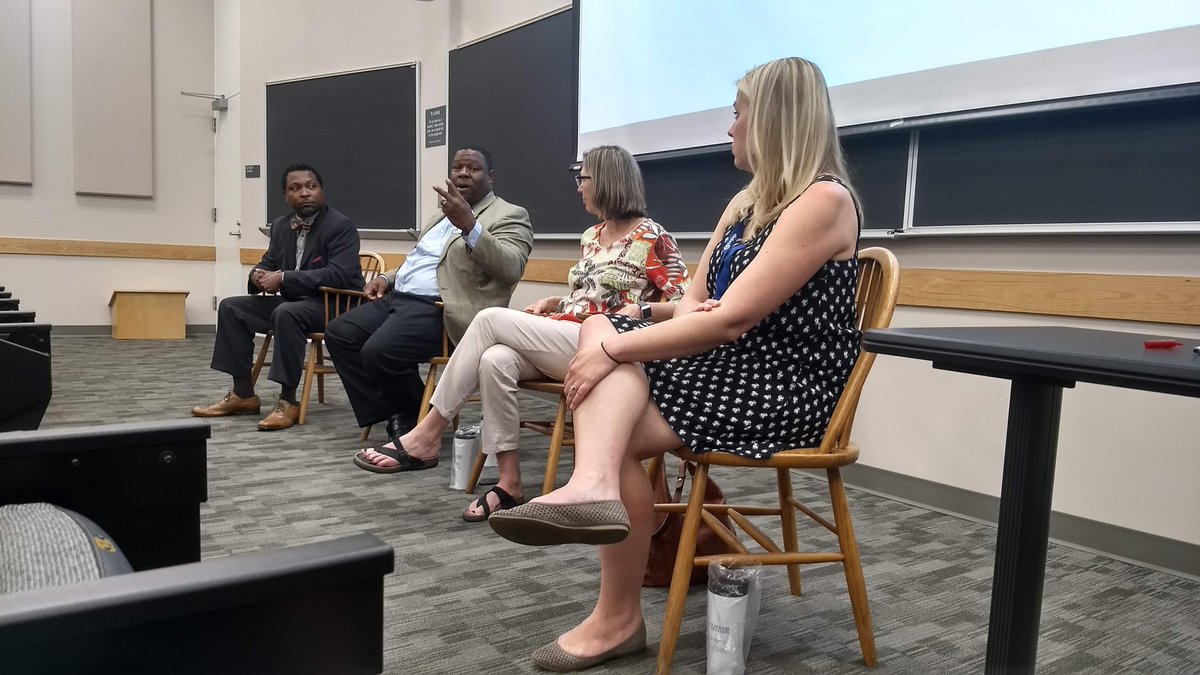 Yesterday, @UVaCurry teacher candidates enjoyed Match Day! Thank you, Principals <a href="/DrJesseTurner/">Jesse Turner</a> <a href="/AnnaIsley/">Anna Isley, Ed.D.</a> @JouettMiddle 's Kathryn Baylor, and Eric Johnson- <a href="/CvilleSchools/">Charlottesville City Schools</a> Hospital Ed for sharing candid, helpful advice with our fall 2019 cohort of teacher interns!