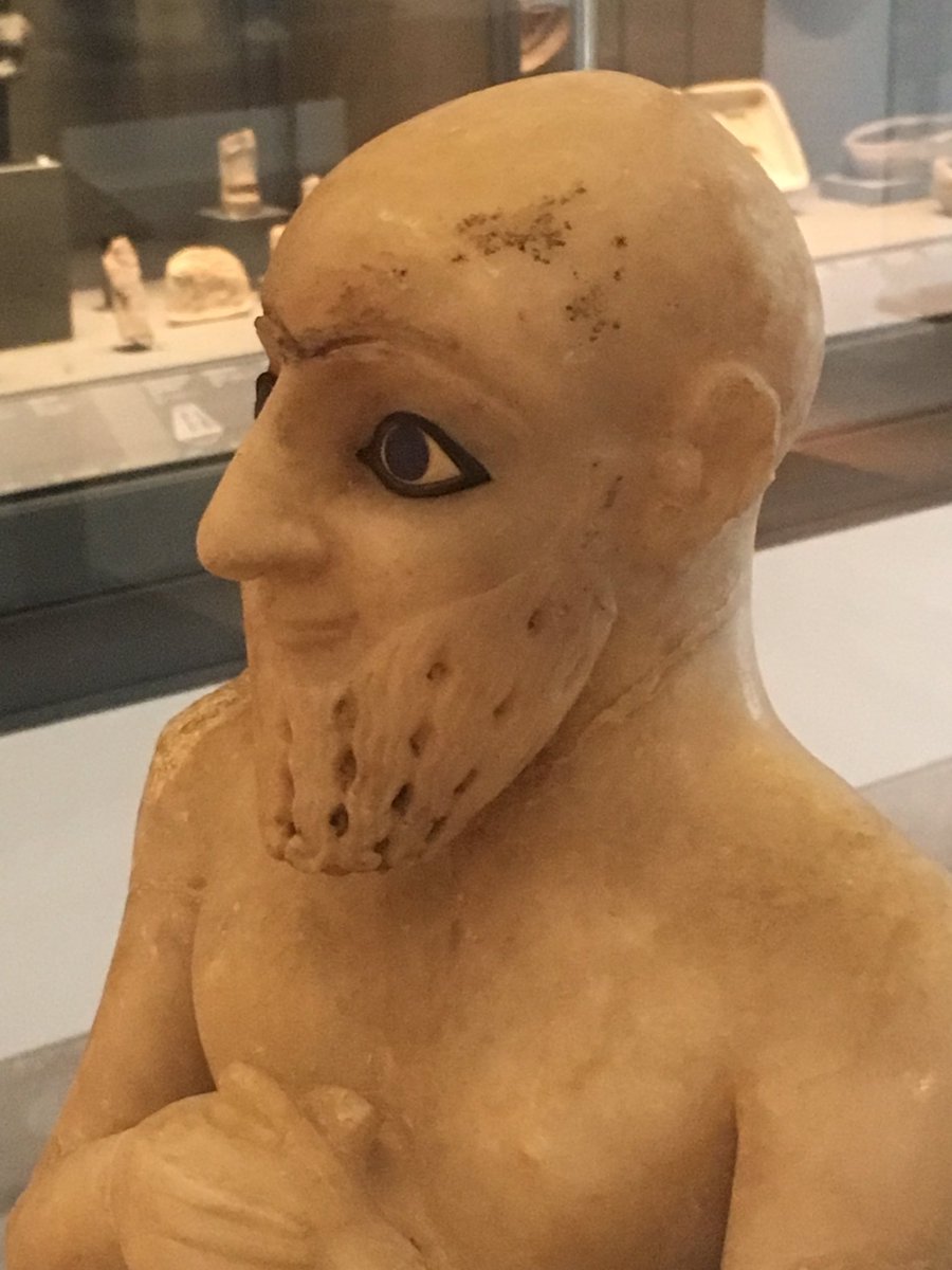 <a href="/AlexKlaasenFans/">Alex Klaasen</a> Alex lookalike in het Louvre: Ebih II, 2.500 vC.