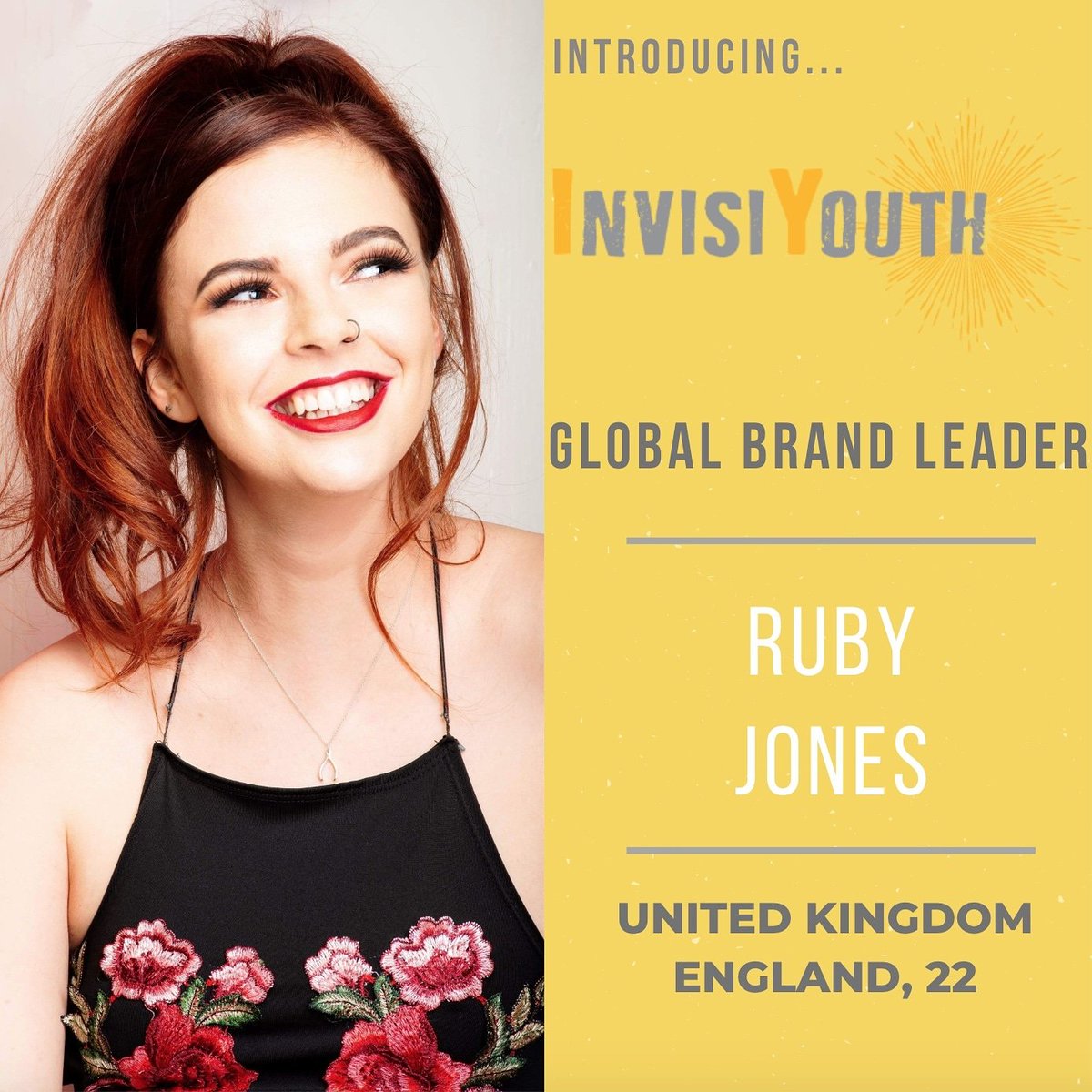 InvisiYouth's tweet photo. INTRODUCING #GlobalBrandLeader @chr0nicallycuteπ¬π§ Ruby, an OG InvisiYouth supporter, lives with #POTS and #EDS. She challenges health stigmas and created #chrOnicallycutecards, making free personalized cards for those with chronic illnesses.
More on Ruby: https://t.co/KX1fPPlSAb https://t.co/5EA9L98ciA