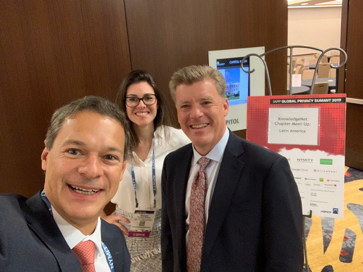 At @IAPPPrivacyPros with @JTrevorHughes - President of the International Association of Privacy Professionals #IAPP and @SamaraSchuch

 #GPS19 #WashingtonDC #OpiceBlum #GlobalPrivacySummit