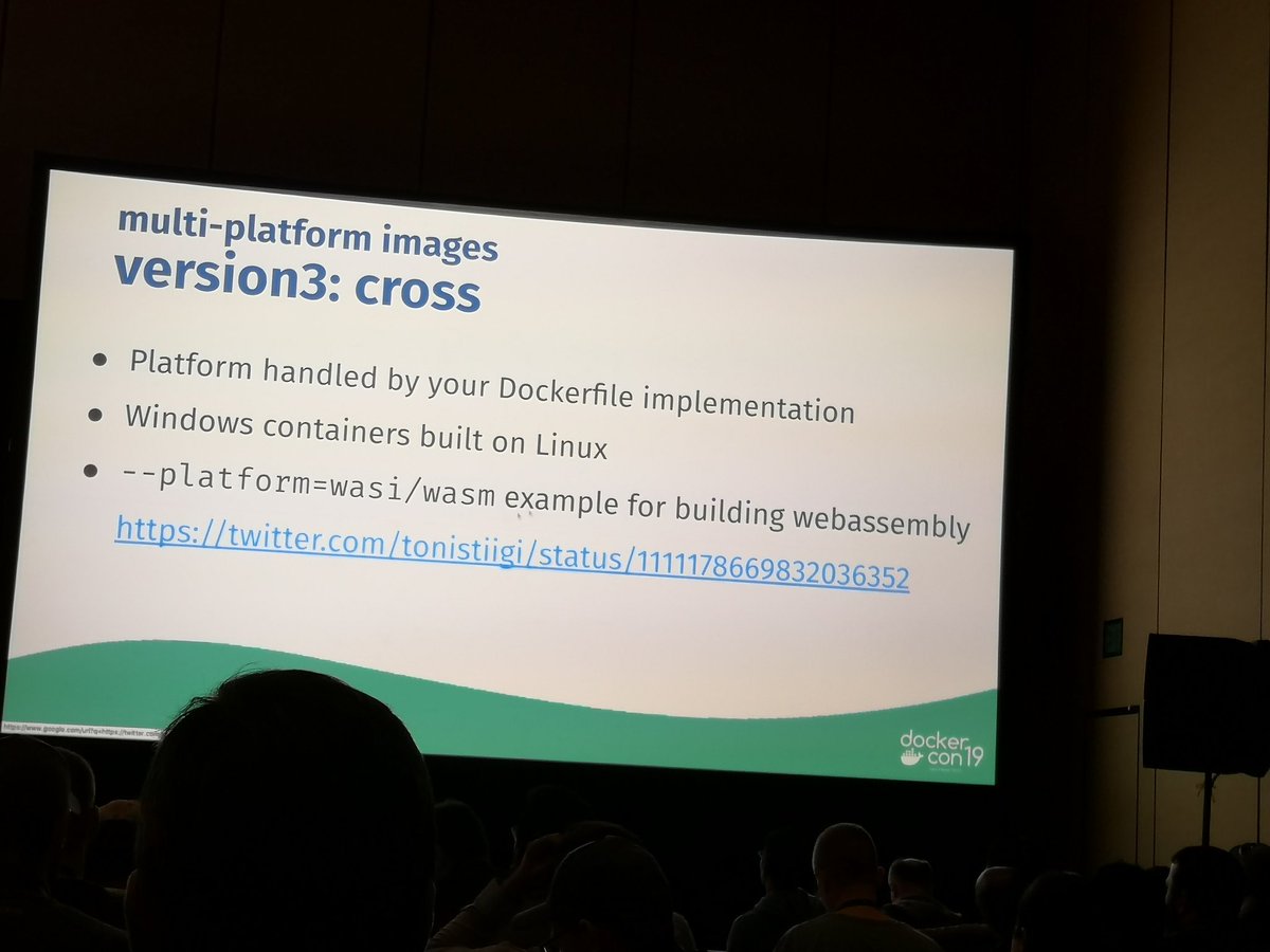 rav121rav's tweet image. #OpenSourceSummit with @tonistiigi at #buildkit session: you can build a windows image in a Linux system with version 3 cross of the image type. Soon!!!! Pretty cool, I&apos;ll say!! @DockerCon #DockerCon2019 #buildkit
