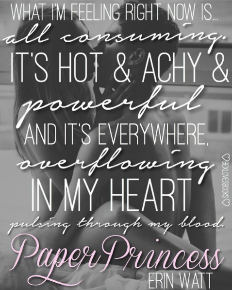 authorerinwatt's tweet photo. All the feels! #ErinWatt #PaperPrincess - etailer links in bio!
Big thanks to @Bexlovesbooks for this edit! https://t.co/ErkdamIjwE