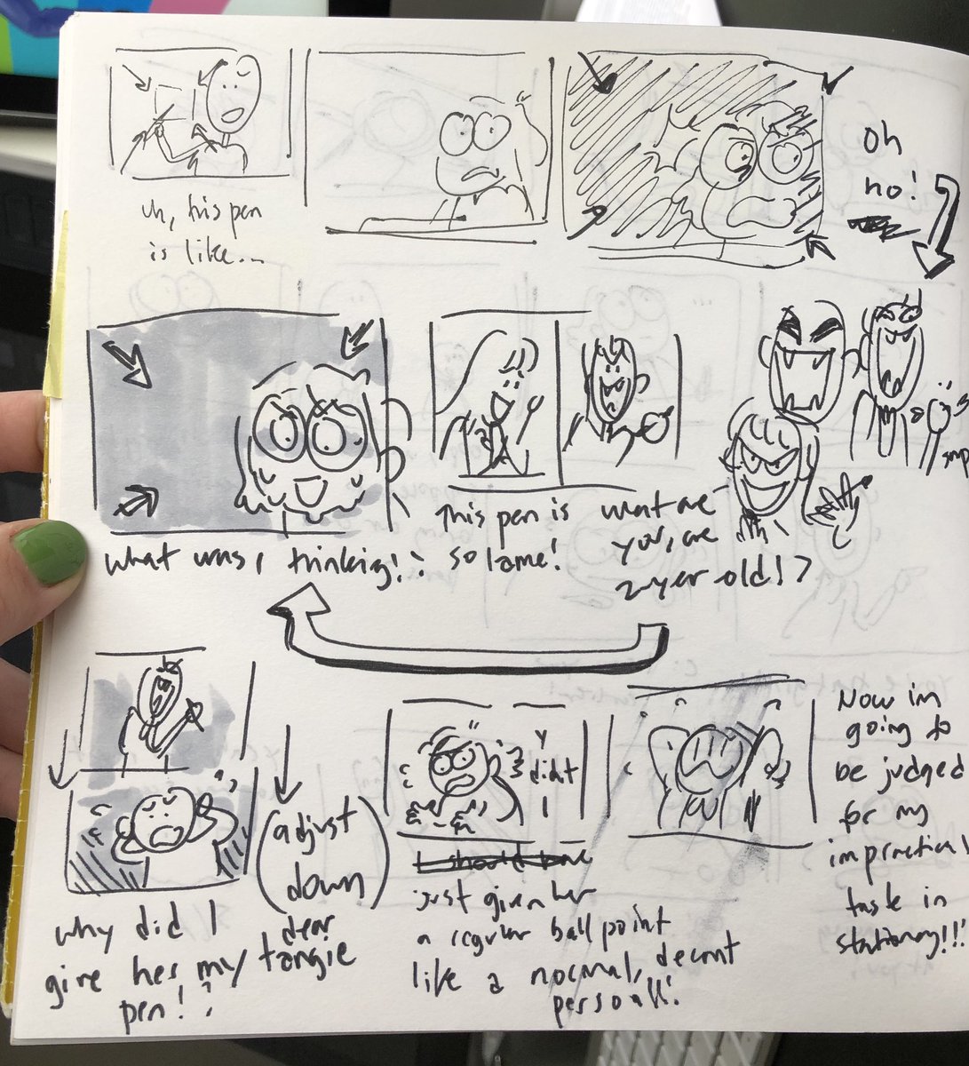 Some old storyboard thumbnails 