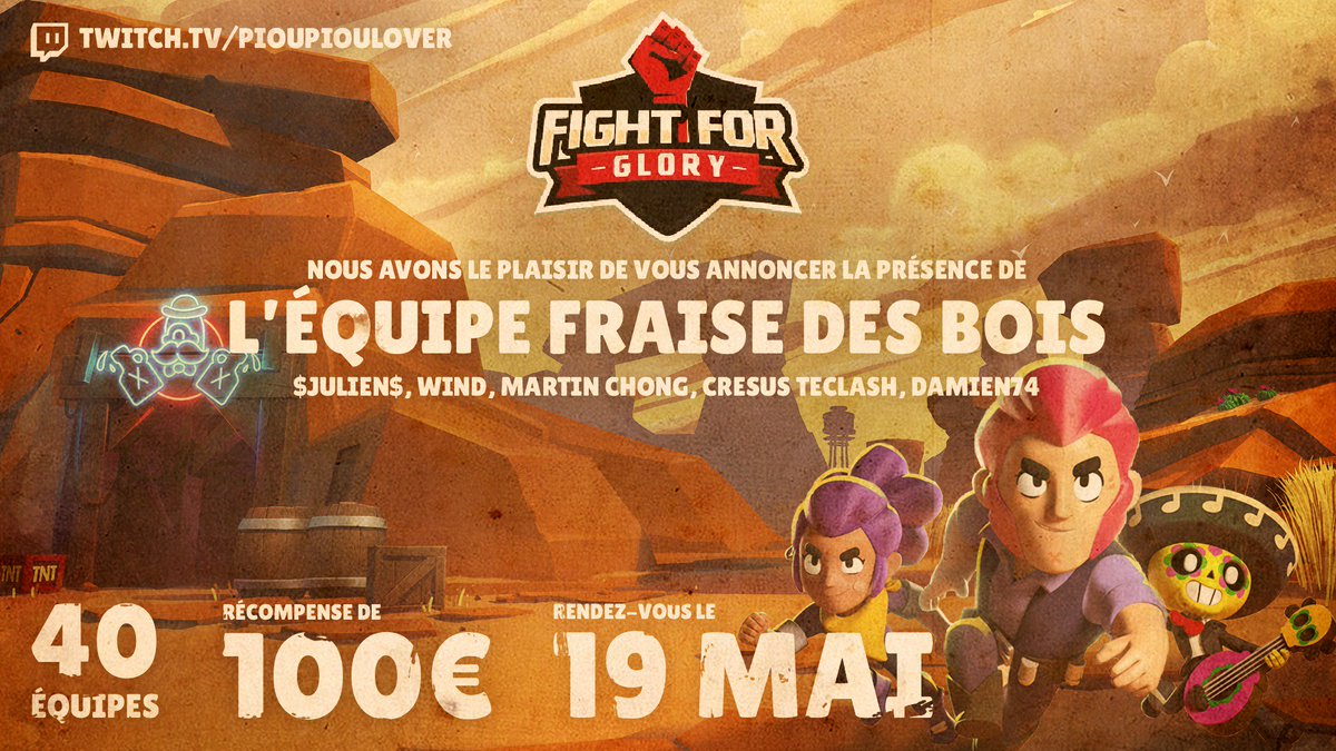 glory_fight's tweet photo. Et oui c'est bien la saison... Attention aux fraises des bois !
@WinDBrawlStars @juju_coc @CresusT @CHONG_bs @Damien74_BS https://t.co/qMUWYxQ8ih
