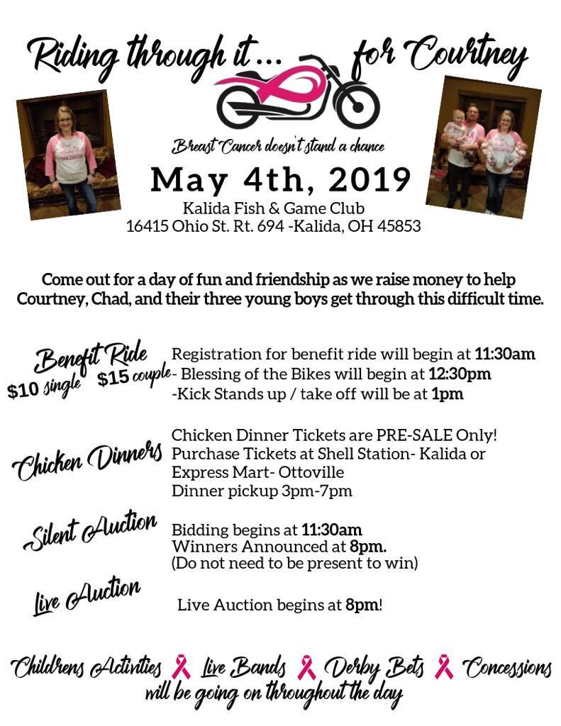 Former <a href="/locosbaseball/">Lima Locos Baseball</a> coach <a href="/ChadEhrnsberger/">Chad Ehrnsberger</a> needs our help! Courtney will undergo a double mastectomy during her breast cancer battle, and here’s how you can help. Please retweet